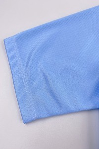 Mass Custom Short Sleeve Cycling Shirt Design Sky Blue Moisture Wicking Road Cycling Shirt Cycling Shirt Center SKCSCP011 back view